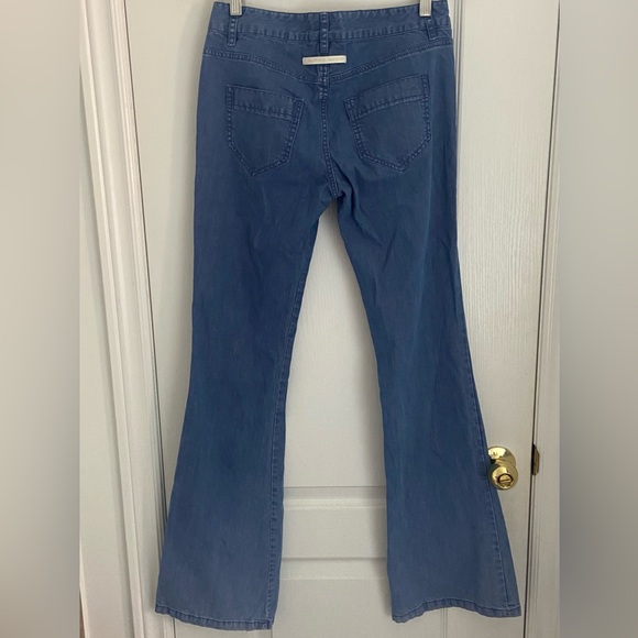 JEAN PAUL GAUTHIER light flare leg jeans -vintage y2k - Picture 2 of 6